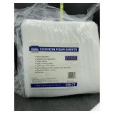Cushion foam sheets for packing - 12x12in - 100