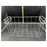 Wire basket - 8in tall, 17in long . 7 1/2in deep