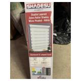 Double layered zebra roller shades - white -
