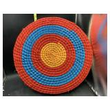 New Round Wall Hanger Woven Target...20in wide