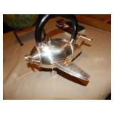 Art Deco Modern Airplane Teapot
