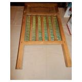 National Wash Board #801 Brass