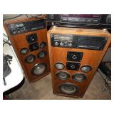2 Koss Speakers, Sherwood Receiver & Equalizer