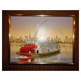 The Delta Queen - H. Hargrove Painting