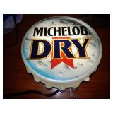 MIchelob Bottle Cap Beer Sign