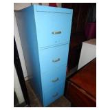 4 Drawer Wood Craft Cabinet on Rollers