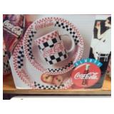 Coca-Cola Dinnerware Set - 12 Pc. NIB