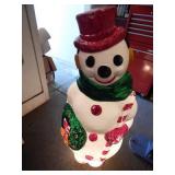 Empire Lighted Outdoor Snowman