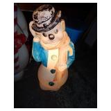 1971 Empire Lighted Outdoor Snowman