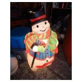 Lighted Outdoor Snowman