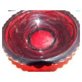 Cape Cod Ruby Red 8 3/4" Serving Bowl
