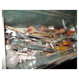 Green Took Box Loaded With Tools