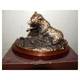 Gallery Original Grizzly Bear Cast Metal Figurine