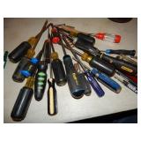 Assortment of Screwdrivers and bits