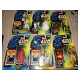 Star Wars "The Power of The Force" Figures (6)