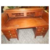 Antique Roll-Top Desk