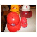 Cardinal Baseball Helmets Lot