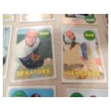Senators Baseball Card Lot (28 cards) 1968