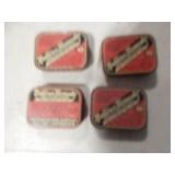4 "Natures Remedy" Pocket Tins