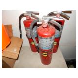 3 Fire Extinguishers