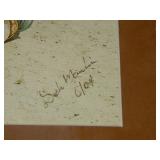 Signed Framed 2004 101 Ranch Roundup Items