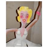 "Marilyn" Iron Sculpture by Dick Manlin