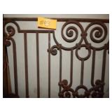 Large Wrought Iron Window/Door Grate