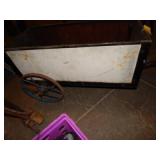 Old St. Louis Dispatch  Newspaper Delivery Cart