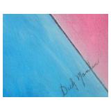 Acrylic on Canvas  Putting Face On