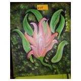 Acrylic on Canvas - Flower