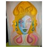 Acrylic on Canvas - Woman