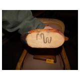 Wood Duck Decoy on Cattail Display 2