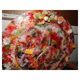 Large Unusual Original Art Clock