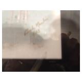 Cranes - Framed and signed Photo