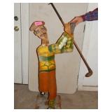 Iron Golfer Sculpture by Dick Manlin