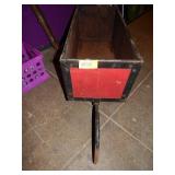 Old St. Louis Dispatch  Newspaper Delivery Cart