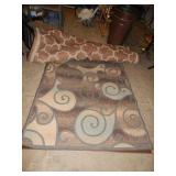 Shaw Area Rug  - 7 1/2 x 5 1/2 & Other Rug