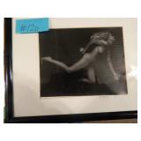 Framed Nude Art Photography - Signed R. Manlin