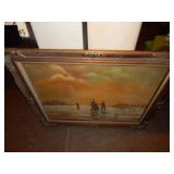 Duck Hunters - Framed & Signed William