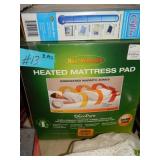 Dual Control Heated Mattress Pad - QS, & Chillow