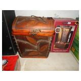 Small Trunk & Faux Slate Fountain