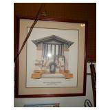 2 Springfield, IL Framed Prints - signed, numbered