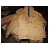 Cabellas Mens Coat w/Hood Sz. Med.