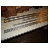 Metal Straight Edges - Johnson, Ace, Strate-Cut