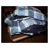 Box of Linens, FS Sheets, Comforter and more.