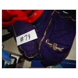Group of Crown Royal Bags