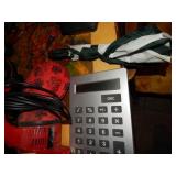 Dirt Devil Vacuum, Calculator & Umbrella