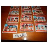 1968 Group 12 Baseball Cards - Strikeout Leaders