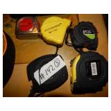 Tape Measure Lot - 5