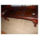 Cherry Finish Coffee & End Table Set